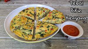 Satwa laut ini disebut juga ikan dugong. Resep Omelette Telur Sayur Tebal Dan Enak Youtube