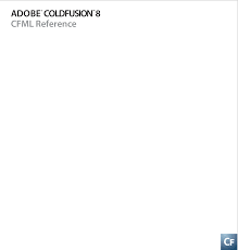Adobe Cfml Reference Cold Fusion 8 0 Coldfusion 8 Ref