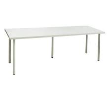 Ikea Vika Amon Used 24x79 Table White National Office Interiors And Liquidators Ikea Vika Ikea Table