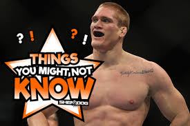Discussion in 'ufc discussion' started by ubertouchbutt an trt sald, mar 23, 2016. 5 Things You Might Not Know About Todd Duffee