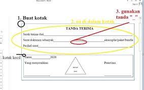Anda juga dapat menggunakan salah satu templat kami yang telah didesain sebelumnya untuk tanda tangan. Tutorial Membuat Tanda Terima Kwitansi Di Ms Word Terbaru Termudah Neicy Tekno