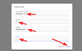 Once you have filled in the details, click on create. How To Create A Google Classroom Step By Step Guides To Create Class And Their Content Easily