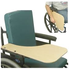 Woodgrain Flip Down Half Tray Wood Half Lap Tray For Wheelchairs Wheelchair Accessories Lap Tray Wood Grain