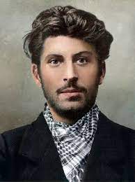 His father besarion was an alcoholic, and. Stalin Young Joseph Stalin Portrait Colorized Photos