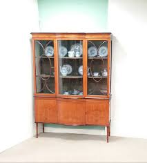 I have come across sooo many people who talk about their china cabinet like its an unwelcome guest. Antique Victorian Satinwood Display Cabinet Reilly Antiques