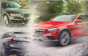 Mercedes E Class All Terrain Vs Audi A6 Allroad Volvo V90 Cc First Static Comparison Mercedesblog
