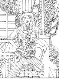 Robot Check Steampunk Coloring Steampunk Coloring Book Coloring Pages
