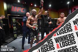 The ultimate fighting championship returns to the ufc apex facility for ufc 258 in las vegas, nevada, usa. Ufc 258 Usman Vs Burns Winners And Losers Bloody Elbow
