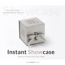 Download Download Grey Gift Box Mock Up For Free In 2020 Gift Box Gifts Place Card Holders