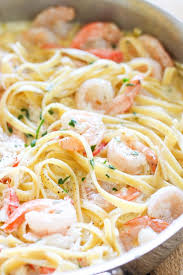 Return the shrimp to the pan, then add the basil and the remaining 2 tbs butter; Seafood Alfredo One Pot Shrimp And Crab Alfredo No 2 Pencil