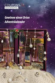 Orion Adventskalender Gewinnspiel Adventkalender Adventskalender Adventskalender Gewinnspiel