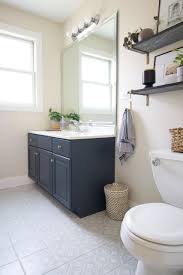 Levelling feet help keep your bathroom vanity stable, even if the floor is uneven. How To Paint A Bathroom Vanity The Diy Playbook