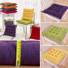 Product title tureclos chair cushion with ties dining room chairs. Uk Dining Room Chair Pad Kitchen Home Office Patio With Tie On Seat Cushions Ew