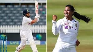 Check india vs england 4th test 2021, england tour of india match scoreboard, ball by ball commentary, updates only on espn.com. Ind Vs Eng Sneh Rana Shafali Verma Secure Draw For India Women Against England In One Off Test India Vs England Women Match Report Indiacom