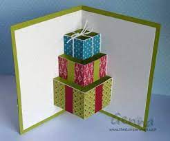 Get the pop up house card pattern. Kerstkaart Knutselen Pop Up Kaarten Kerst Kaarten