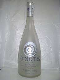 Hpnotiq Liqueur 1 Liter Frosted Glass Bottle Wine Bottle Rose Wine Bottle Champagne Bottle