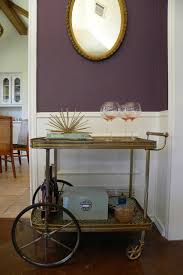 Kitchen decorating ideas using a diy tea towel featuring a butcher sign image. Tea Cart Houzz