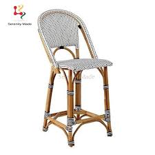 Choose options find a lower price? China French Bistro Rattan Weave Outdoor Restaurant Counter Bar Stools China Outdoor Bar Stool Rattan Bar Stool