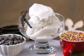 Top this one off with some low carb hot fudge and a little whipped cream for a heavenly keto friendly sundae! Homemade Vanilla Bean Ice Cream Dessert Bullet Dessert Bullet Recipes Homemade Vanilla