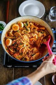 Rabokki Ramen Tteokbokki Recipe Tteokbokki Asian Recipes Spicy Recipes