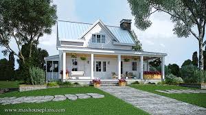 House plans with skillion roof. Modern Farmhouse Floor Plan With Wraparound Porch Max Fulbright Designs