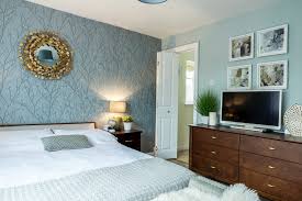 Check spelling or type a new query. Contemporary Teal Master Bedroom With Gold Accents Contemporary Bedroom Other By Inna Hart Interiors Houzz