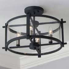 Clearly Modern Semi Flush Ceiling Light In 2020 Bedroom Ceiling Light Ceiling Lights Semi Flush Ceiling Lights