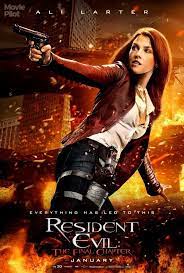 Resident Evil The Final Chapter Claire Redfield Ali Larter Poster Resident Evil Ali Larter Cartazes De Filmes