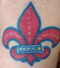 Mardi gras masks and king of voodoo. Check Out These 67 Who Dat Tats Then Send Us Your Own Saints Ink Sports Nola Com