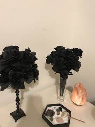 Diy Black Rose Decor Rose Decor Decor Black Rose