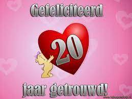 20 Jaar Getrouwd Kaart Qvp88 Agbc