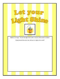 Instant Bible Lesson Let Your Light Shine By Bible Lessons For Teens