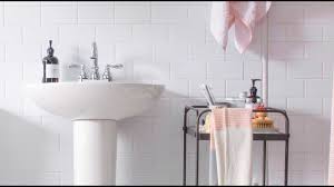 Using a big mirror will make your bathroom feels larger or choosing different colors to create a decorative look is also a great. How To Decorate A Small Bathroom Youtube