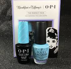 Opi Gel Lacquer I Believe In Manicures Color Matched Duo Kit Breakfast At Tiffanys Hph28