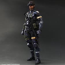Play Arts Kai Ground Zeroes Snake Mgs Gz Metal Gear Solid Metal Gear Play Arts Kai Action Figures