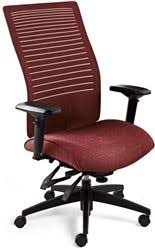 The New Global Total Office Loover Series Computer Chair Features Adjustable Arms And Moder Adjustable Office Chair Office Furniture Solutions Global Furniture