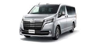 グランエースはセミボンネットスタイルを採用する迫力満点の新型フルサイズワゴン cobby トヨタ ミニバン ワゴン オートマチックトランスミッション