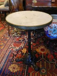 Coffee table is smooth and cool with a subtle silvery glint of crystallization. Cast Iron Base And Marble Top Round Bistro Or Cafe Table 19th Century At 1stdibs