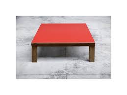 Table basse rectangulaire de jardin. Table Basse Carree De Jardin Desa En Ipe Et Plateau Hpl Rouge Egoe Vente De Seanroyale Conforama