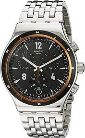 New Swatch Men S Yvs419g Irony Analog Display Swiss Quartz Silver Watch Mens Watches 114 06 Findhitstoday Fashion Is A Popular Style