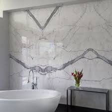 Calacatta Statuario Porcelain Tile Marble Look Slab Floor And Wall Bathroom Marble Bathroom Designs Marble Bathroom Floor Porcelain Wall Tile