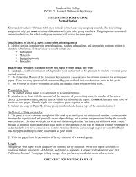 The goal of this article is to guide novice researchers in writing an effective research. How To Write A Method Section Of A Research Paper