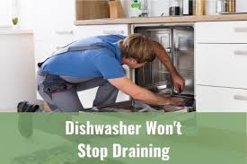 When i pull back … how to fix a leaking washing machine on/off water valve behind washer read more » Dishwasher Won T Stop Draining Ready To Diy