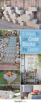 5 Ways To Use Cinder Blocks In The Garden The Garden Glove Garten Ideen Garten Betonblock Garten