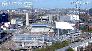 Have a look at the brentford community stadium development from a different angle. Brentford Fc New Stadium One Year Timelapse Facebook