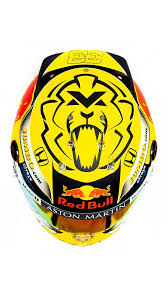 The dutchman reveals the new head gear in the video below: Max Verstappen Austria 2019 Sebastian Vettel Helmet Facebook
