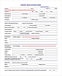 Minister's housing allowance declaration and designation request in order to receive the withholding from my taxable income for a ministerial housing allowance i, _____, hereby make the following representations and request with respect to the housing allowance described in section 107 of the internal revenue code and Free 8 Sample Tenant Application Forms In Ms Word Pdf
