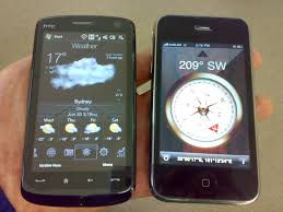 iPhone 3G S (iPhone 2) vs. HTC Touch HD ...