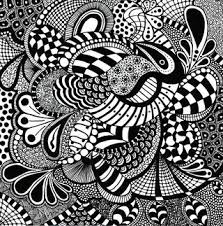 Thanks To The Web Site Escape Into Life This Particular Zentangle Has Been Viewed Over 3 100 Times On Flickr It Was Featu Zentangle Cool Doodles Tangle Art