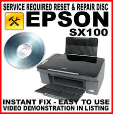 Windows 10 32 & 64 bit Epson Stylus Sx100 Service Erforderlich Reset Disc Blinklicht Fix Ebay